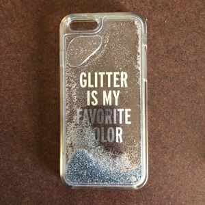 “GLITTER IS MY FAVORITE COLOR” IPHONE CASE